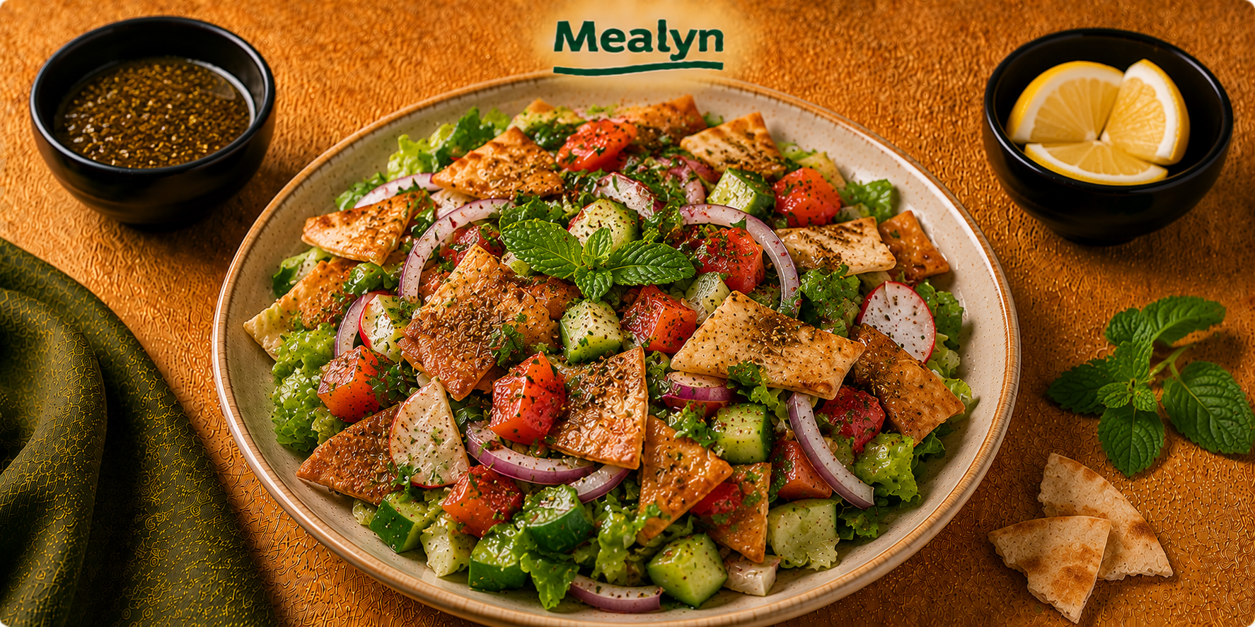 Libanese broodsalade