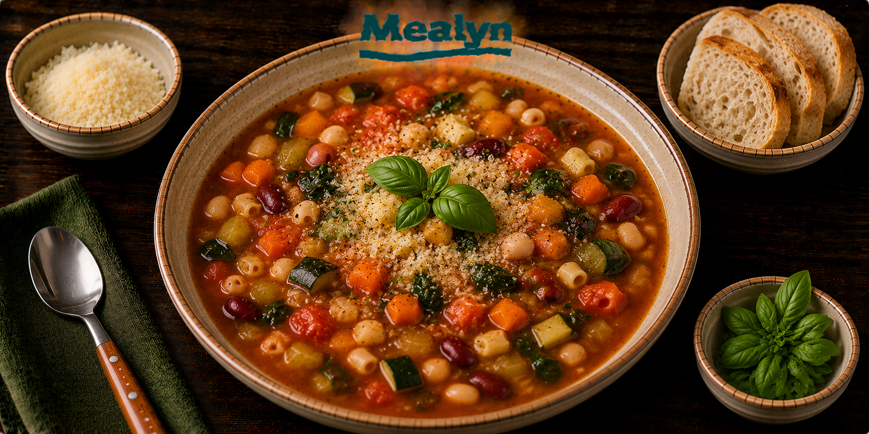 Italiaanse minestronesoep