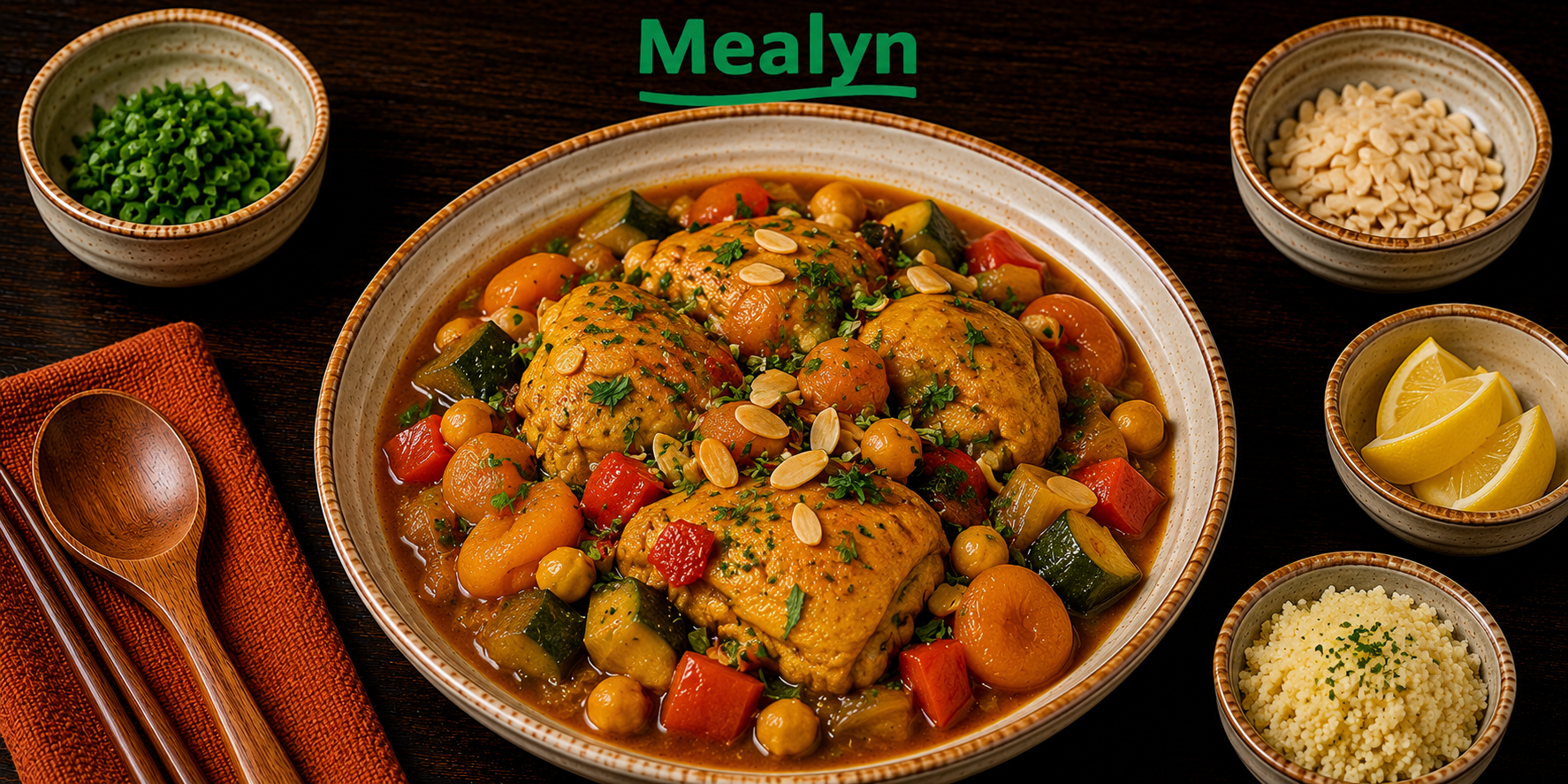 Marokkaanse tajine met kip