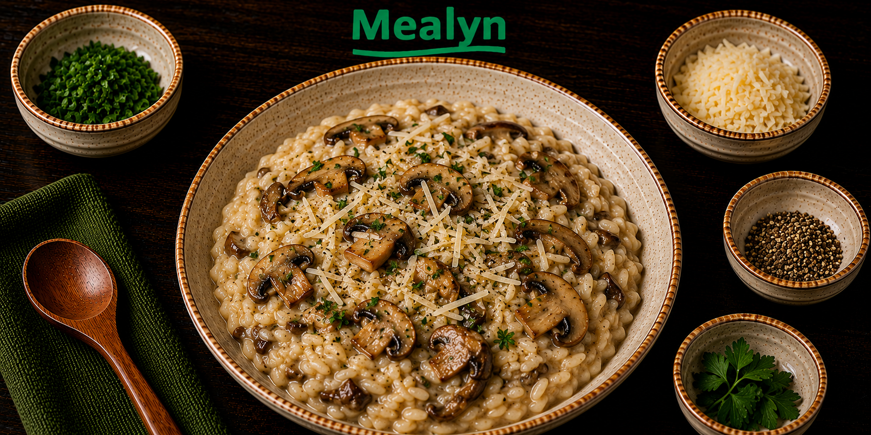 Risotto met champignons