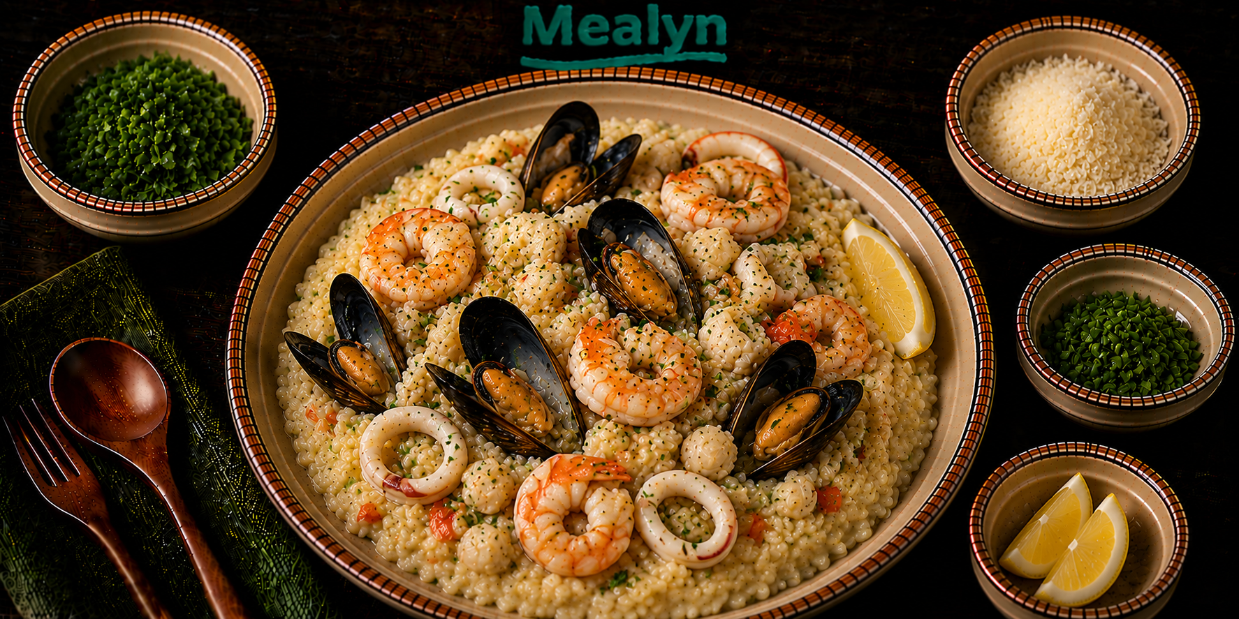Risotto met zeevruchten