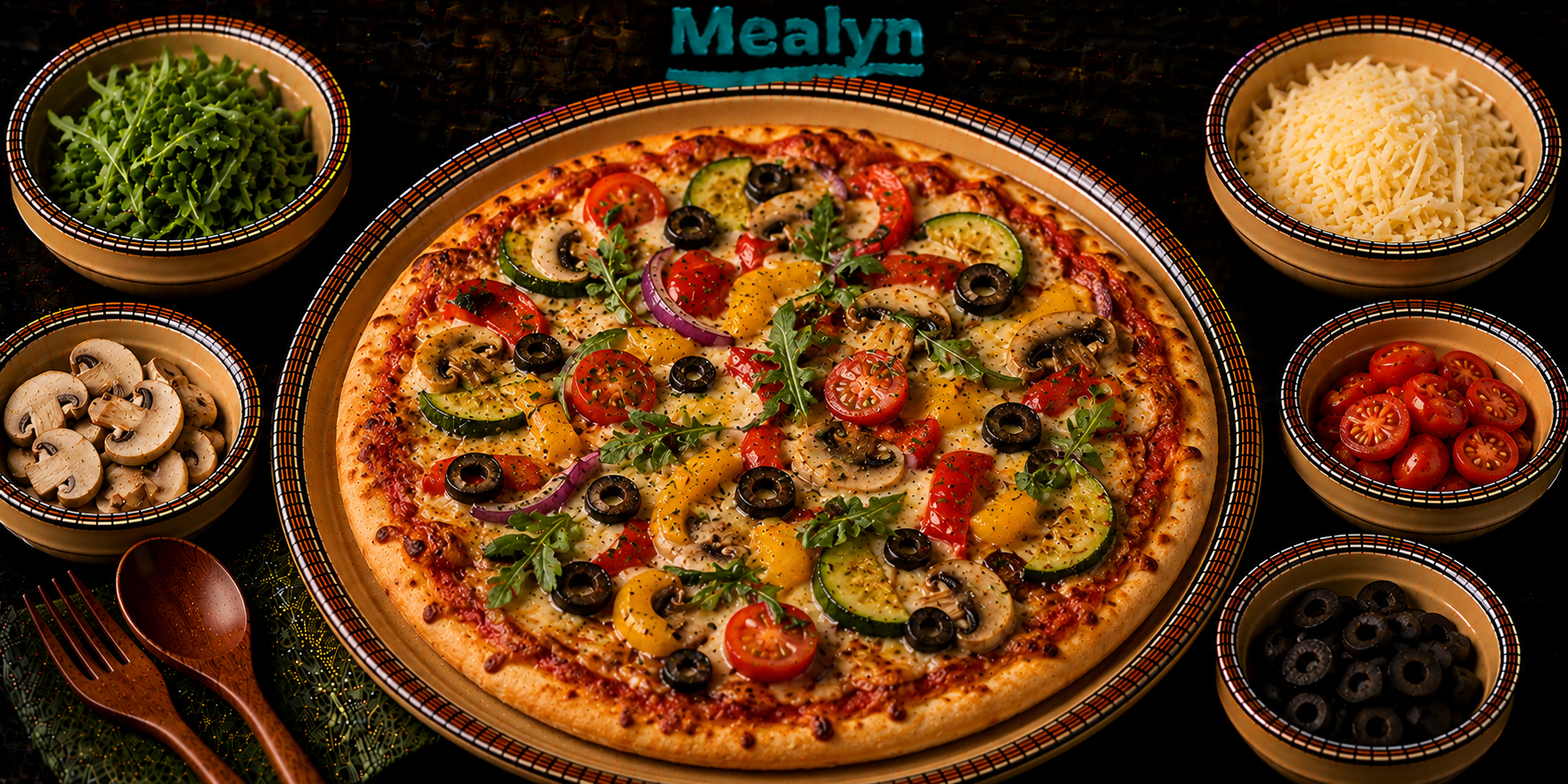 Vegetarische pizza