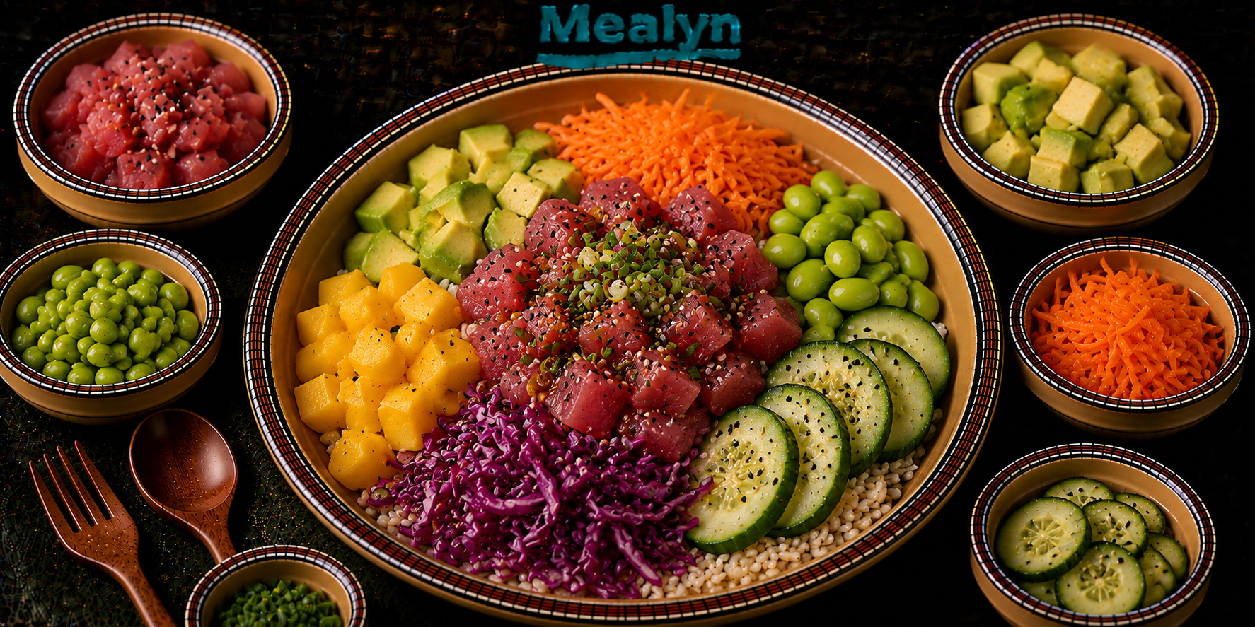 Pokébowl met tonijn